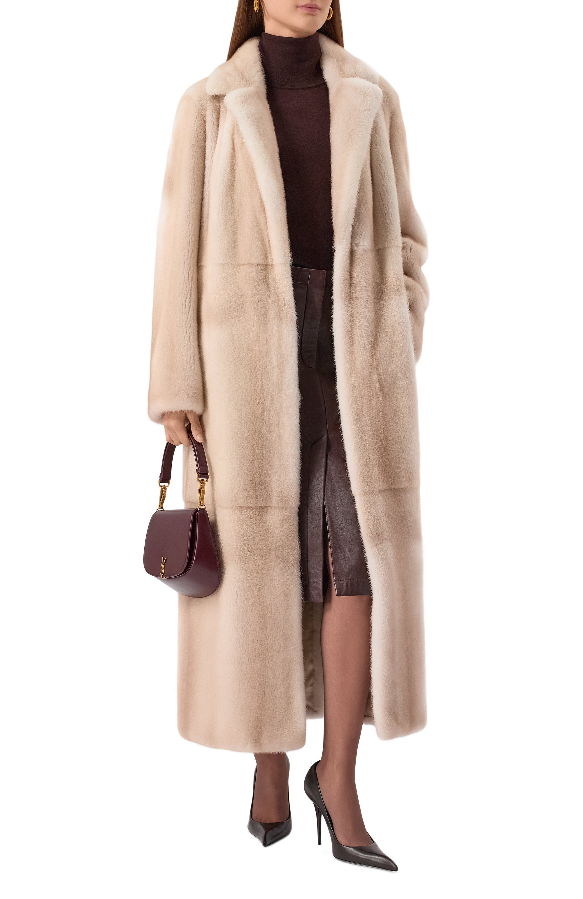 Шуба из норки VICTORIA KUSENKOVA, арт. 702000024546, фото 2