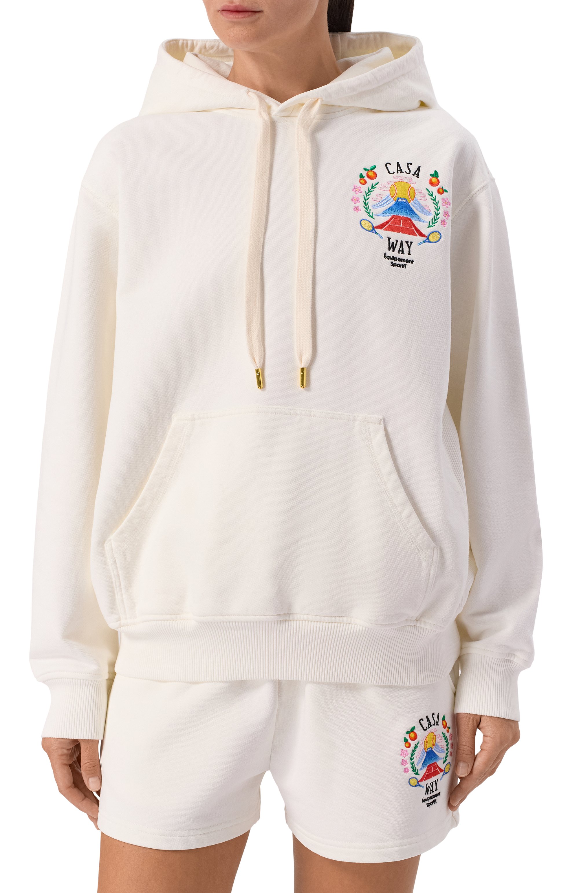 Хлопковое худи CASABLANCA, арт. WPF25-JTP-362-01, фото 3