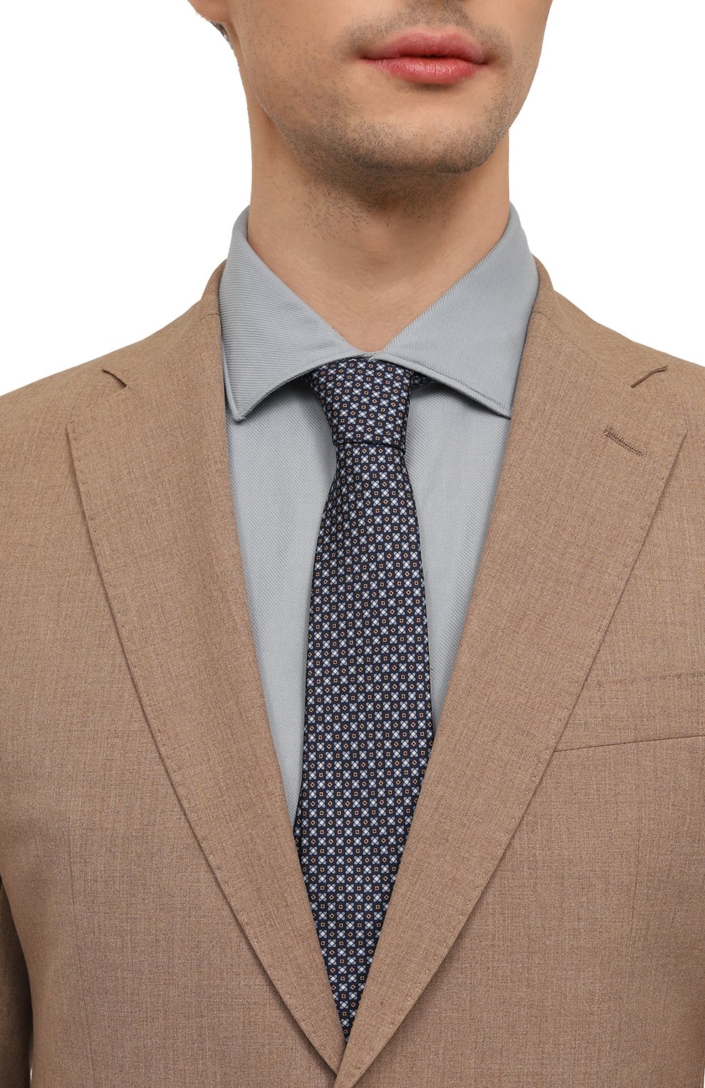 Шелковый галстук CANALI, арт. 18/HS04159, фото 2