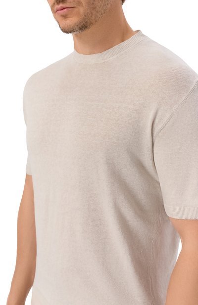 Льняной джемпер CORNELIANI, арт. 27M571/2725135, фото 5