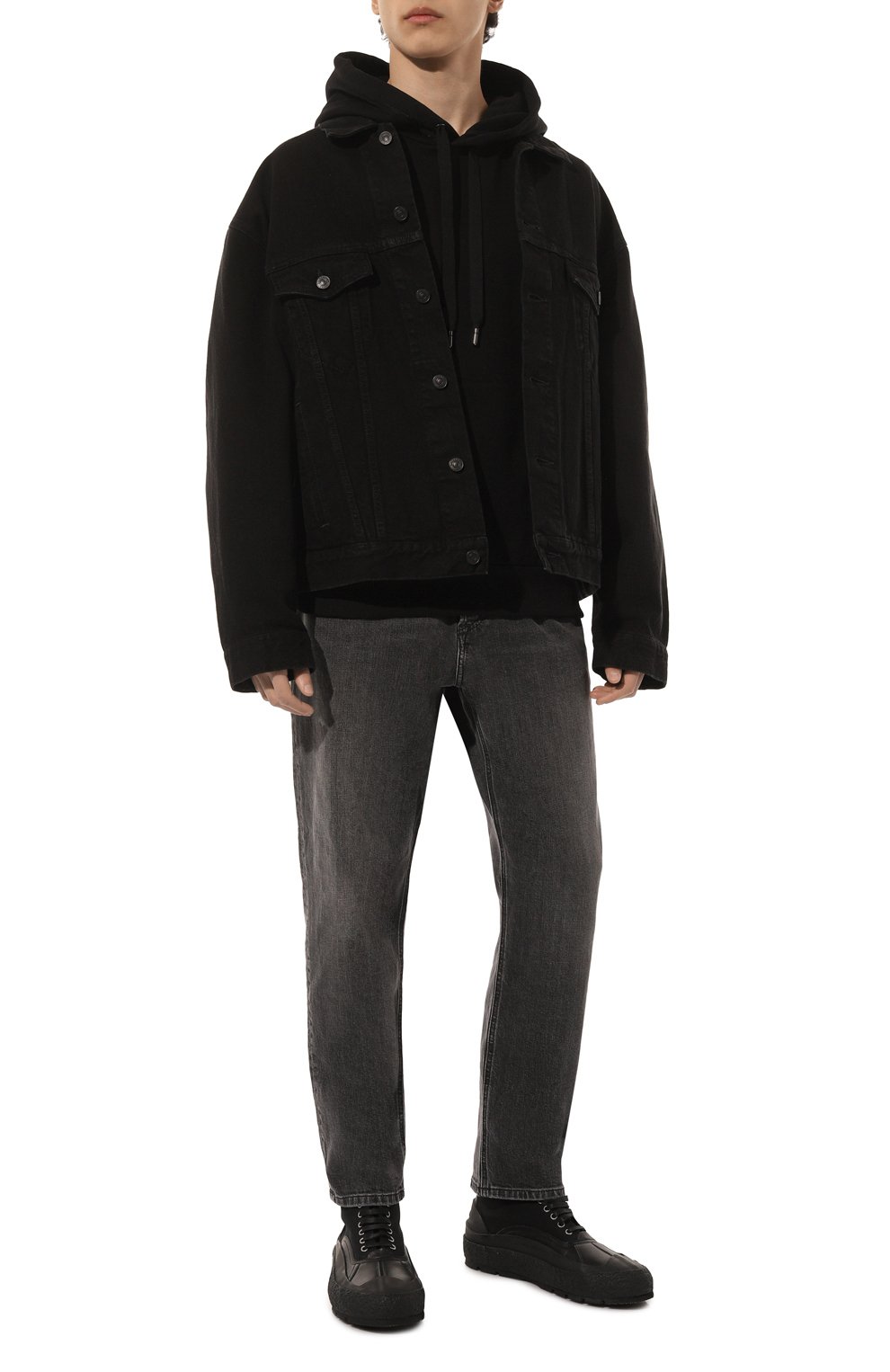 Хлопковое худи DOLCE & GABBANA, арт. G9ZU0T/G7F2G, фото 2