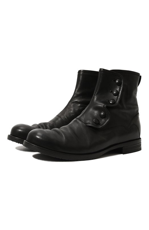 Кожаные полусапоги Clabry 447 CLABRY A13453 Чёрный A13453