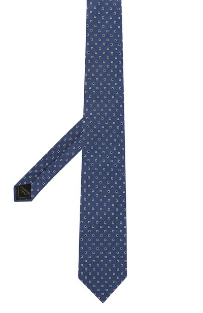 Галстук из шелка и льна BRIONI синего цвета по цене 25950 руб., арт. 062I00/P0434, фото 2 Галстук из шелка и льна BRIONI, арт. 062I00/P0434, фото 2