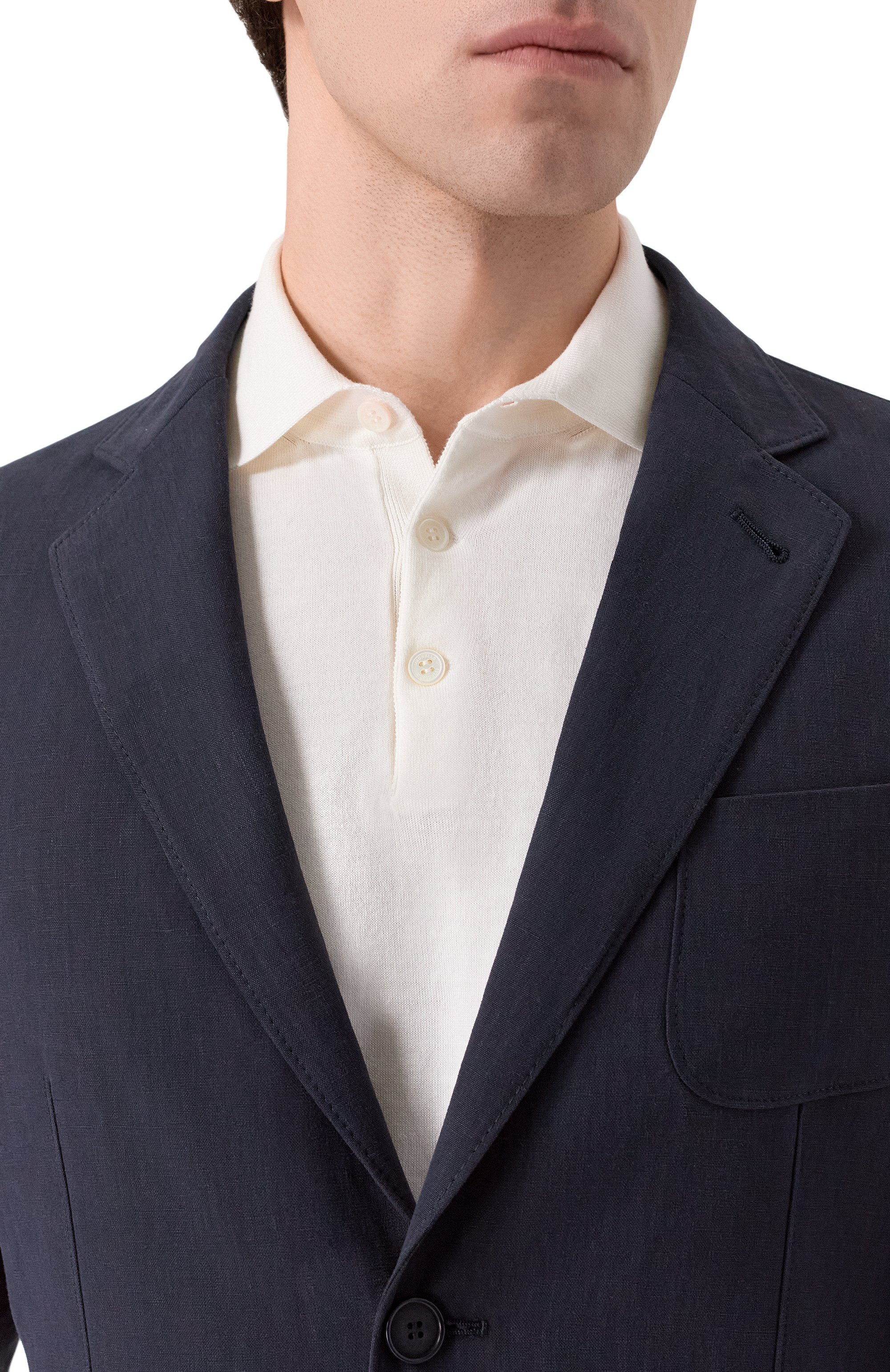 Льняной пиджак GIORGIO ARMANI, арт. GM000140/TE10954, фото 5