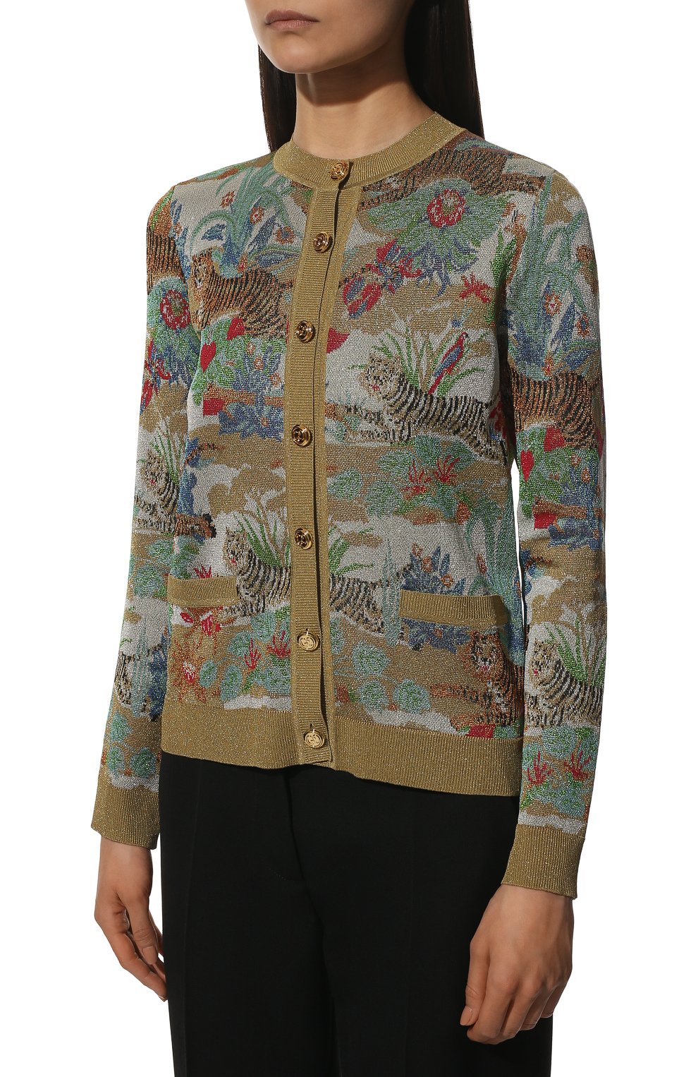 Кардиган из вискозы GUCCI, арт. 686495/XKB8U, фото 3