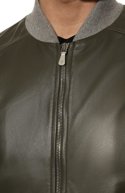 Кожаный бомбер ELEVENTY PLATINUM, арт. E75GBTE02 PEL0E010, фото 5