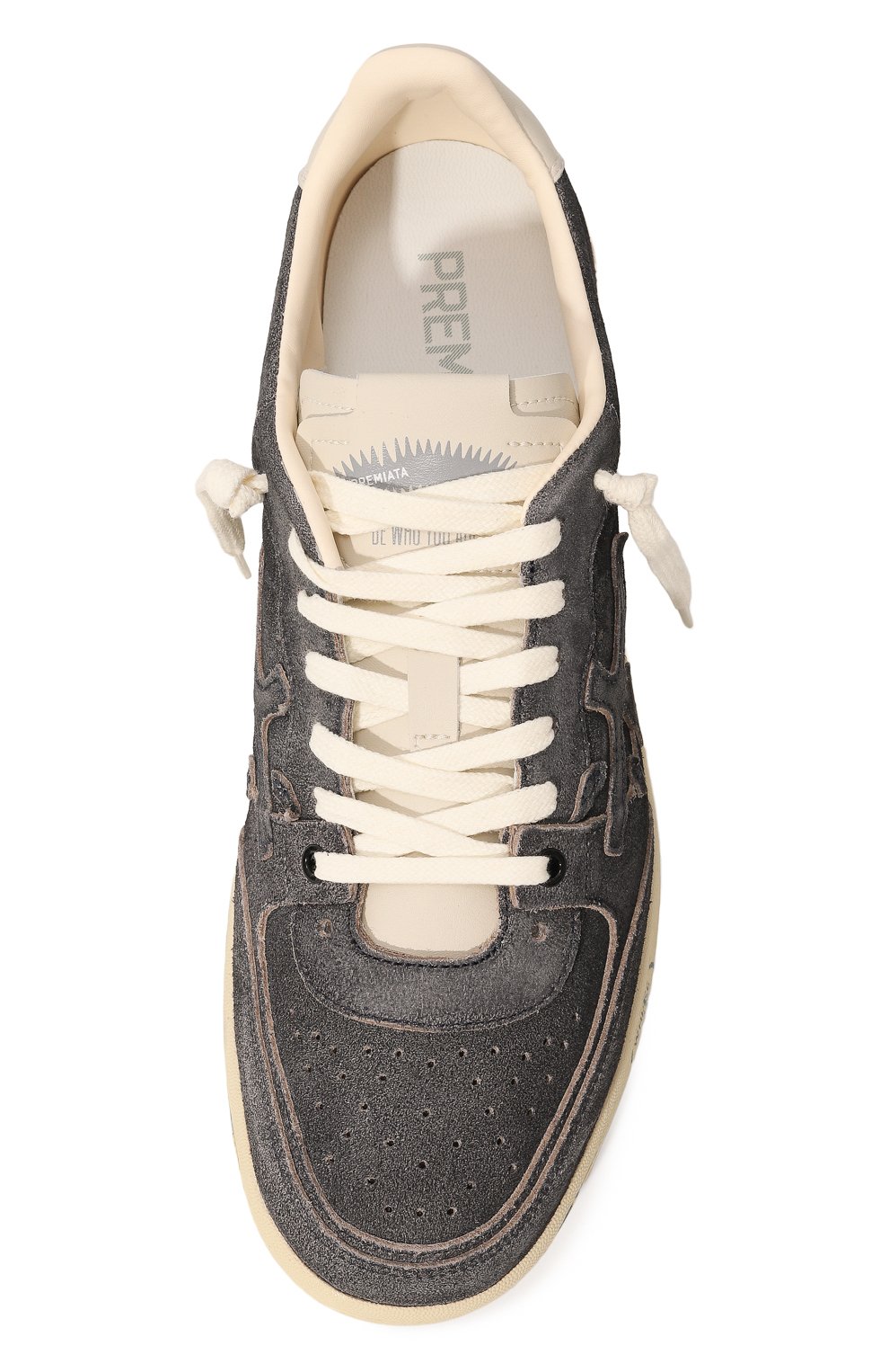 Замшевые кеды bskt clay PREMIATA, арт. BSKTCLAY/BSKT CLAY VAR 6962, фото 6