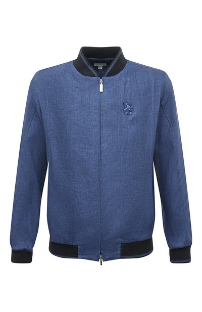Мужской льняной бомбер ZILLI, арт. MF0-84060-G13711/0001