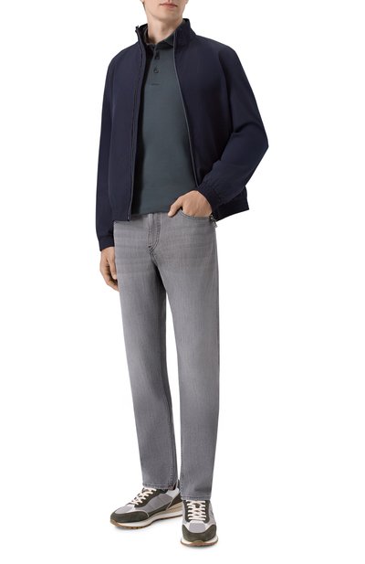 Хлопковое поло BOSS, арт. 50468392, фото 2