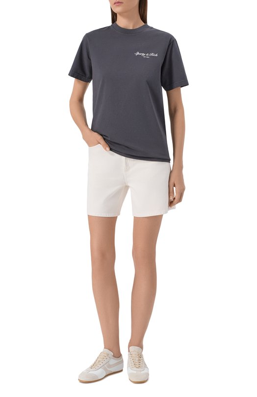 Джинсовые шорты Dame Agolde A2211183 Белый  A2211183 Фото 2