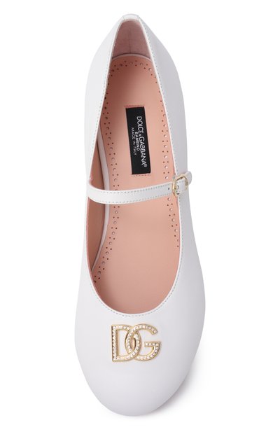 Кожаные туфли DOLCE & GABBANA, арт. D11397/A1200_002, фото 4