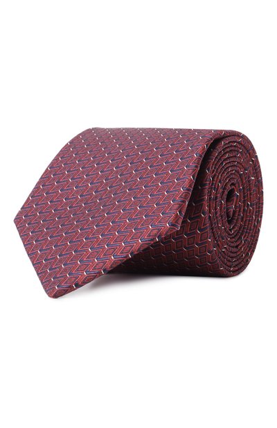 Мужской шелковый галстук CANALI, арт. 18/HJ04191