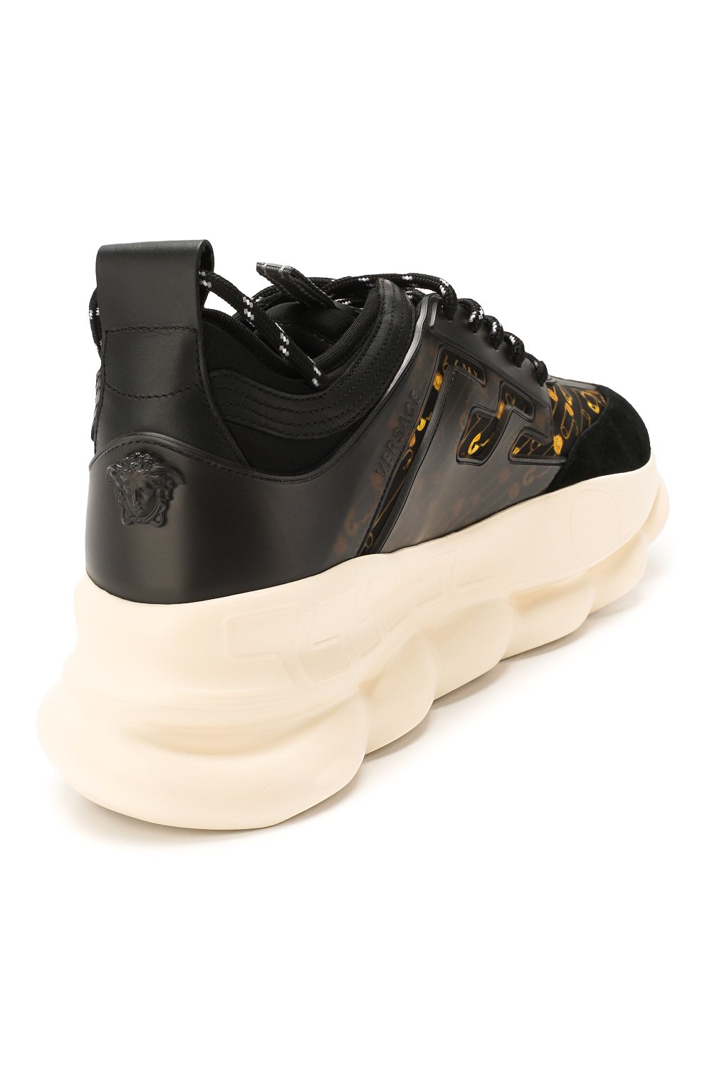 Комбинированные кроссовки chain reaction VERSACE, арт. DSU7071E/DTSPIG, фото 4