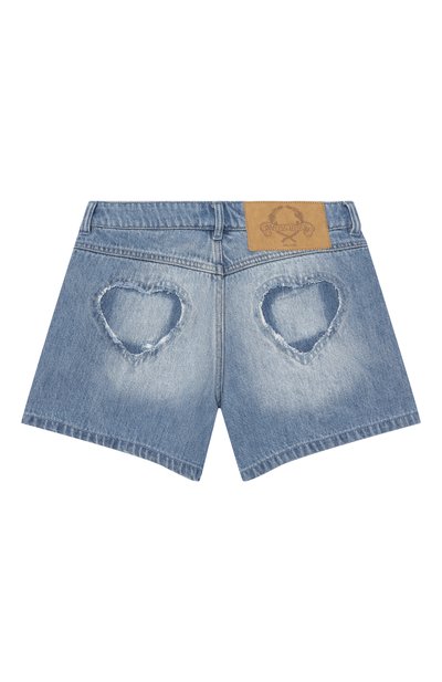 Джинсовые шорты MOSCHINO, арт. HDQ021/L0E47_001, фото 2