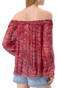 Блузка из вискозы ISABEL MARANT ETOILE, арт. 25PHT0346FB-C1J07E, фото 4