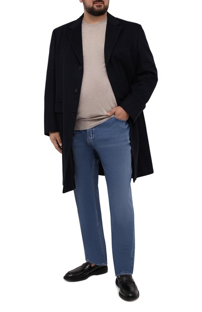 Джинсы BRIONI синего цвета по цене 98950 руб., арт. SPPC0L/01D08/CHAM0NIX/CCR0, фото 2 Джинсы BRIONI, арт. SPPC0L/01D08/CHAM0NIX/CCR0, фото 2