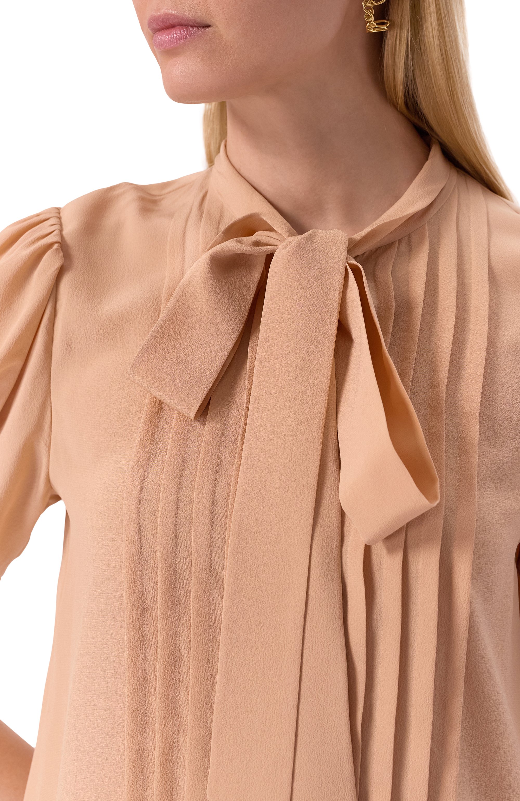 Шелковая блузка CHLOÉ, арт. CH25SHT29125, фото 5