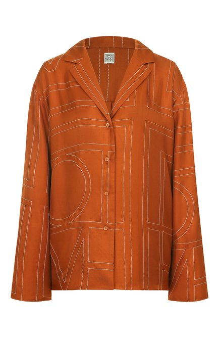 Женская шелковая рубашка TOTEME, арт. 241-WRT976-FB0089