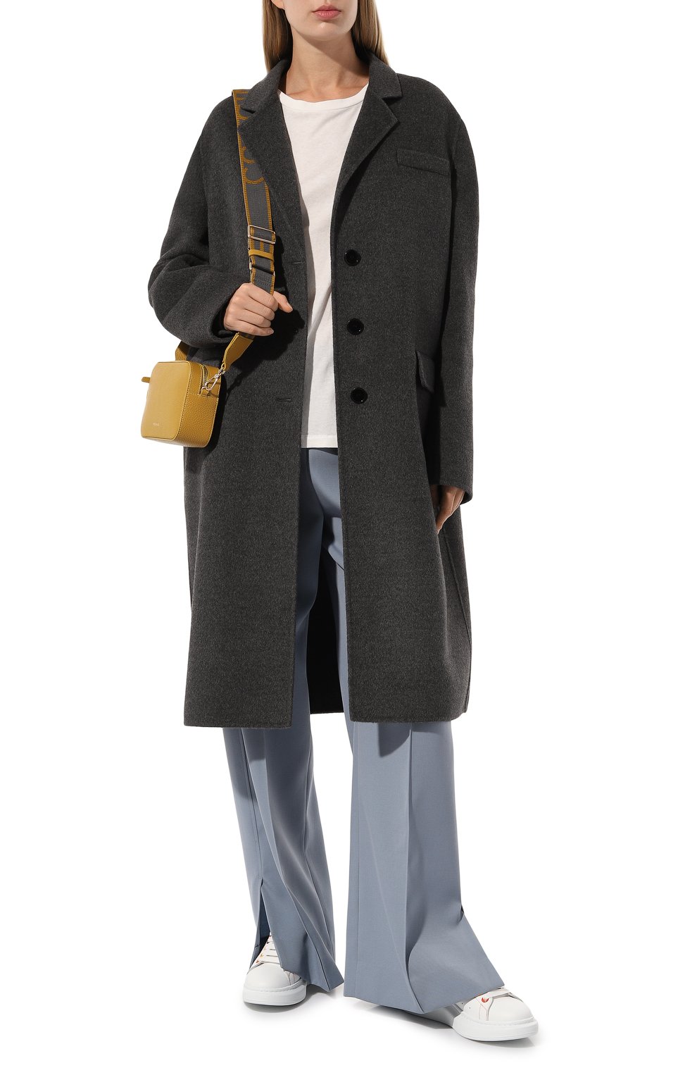 Сумка tebe COCCINELLE горчичного цвета по цене 20800 руб., арт. E5 MN5 55 I1 01, фото 7 Сумка tebe COCCINELLE, арт. E5 MN5 55 I1 01, фото 7