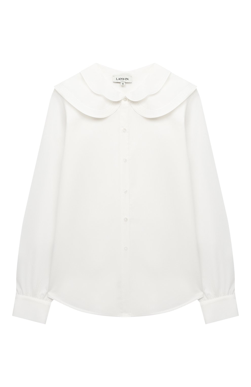 Хлопковая блузка LANVIN, арт. N15009, фото 1