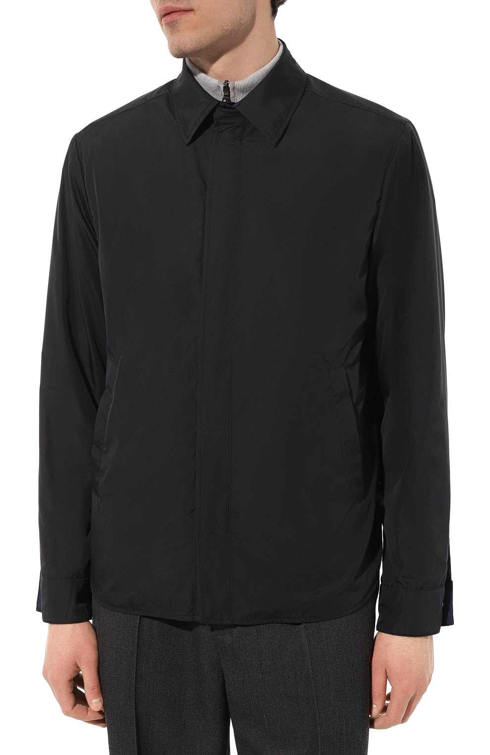 Двусторонняя куртка CANALI синего цвета по цене 92400 руб., арт. 030446/SG01121, фото 6 Двусторонняя куртка CANALI, арт. 030446/SG01121, фото 6