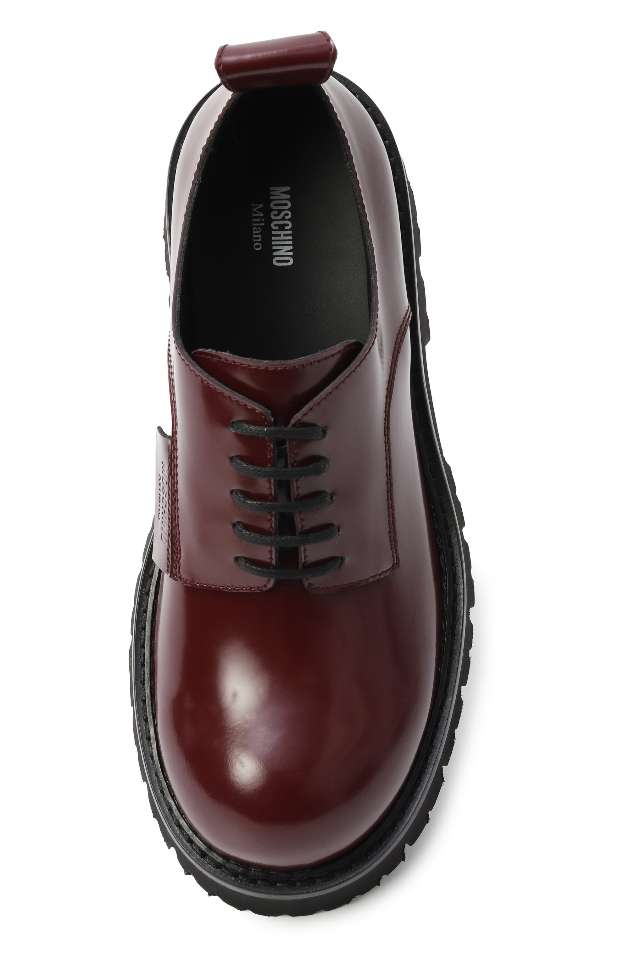 Кожаные дерби MOSCHINO, арт. MB10504G0N/GB5, фото 6