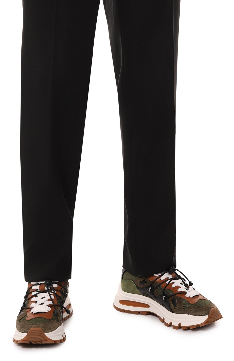 Комбинированные кроссовки run ds2 DSQUARED2, арт. SNM0280 08106244, фото 3