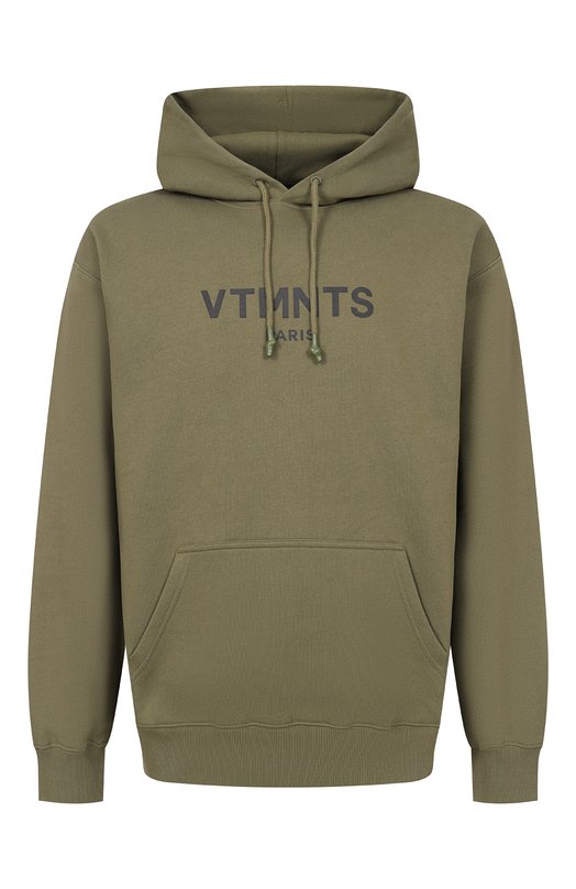 

Хлопковое худи VTMNTS, Хаки