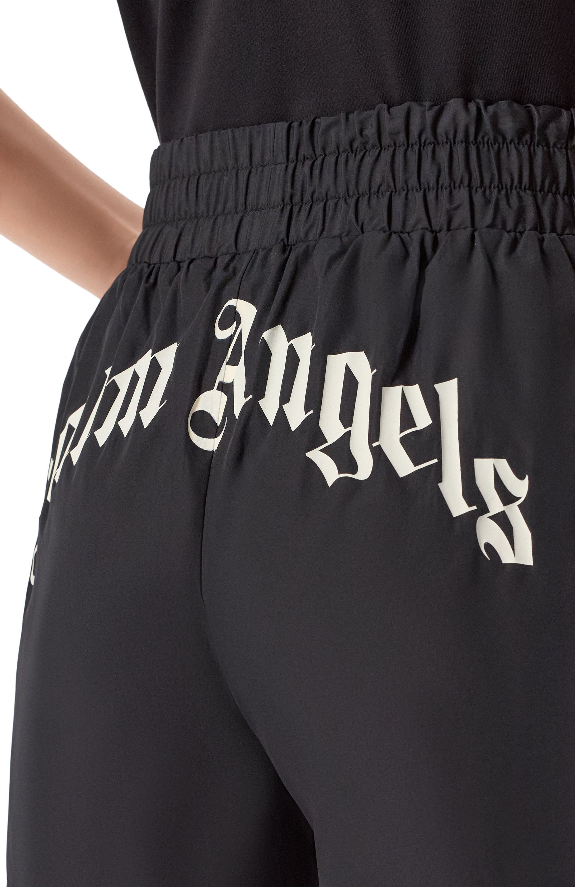 Хлопковые шорты PALM ANGELS, арт. PWCB028S26FAB001, фото 5