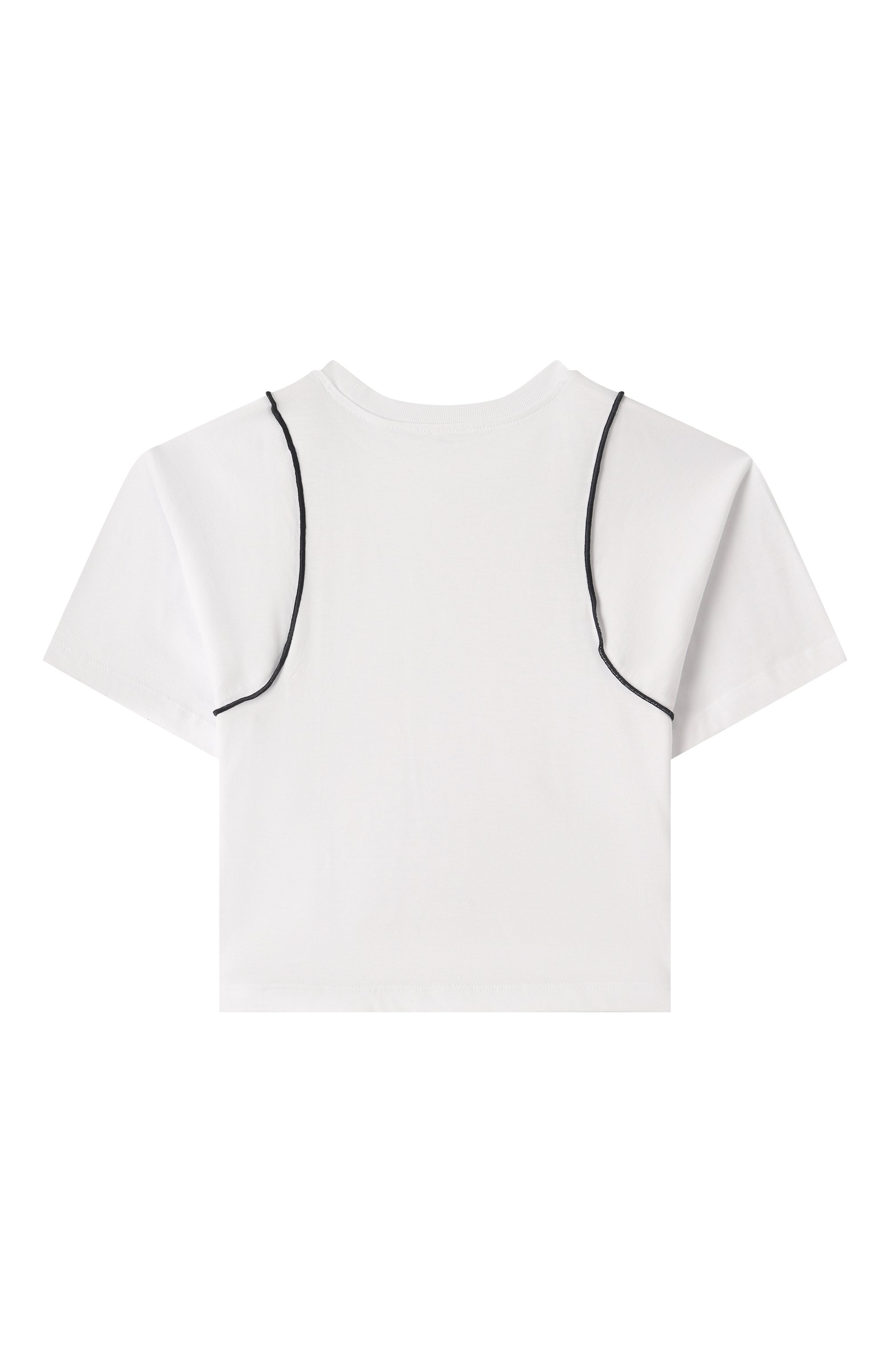 Хлопковая футболка IL GUFO, арт. P25TS466MF001/10A-14A, фото 2