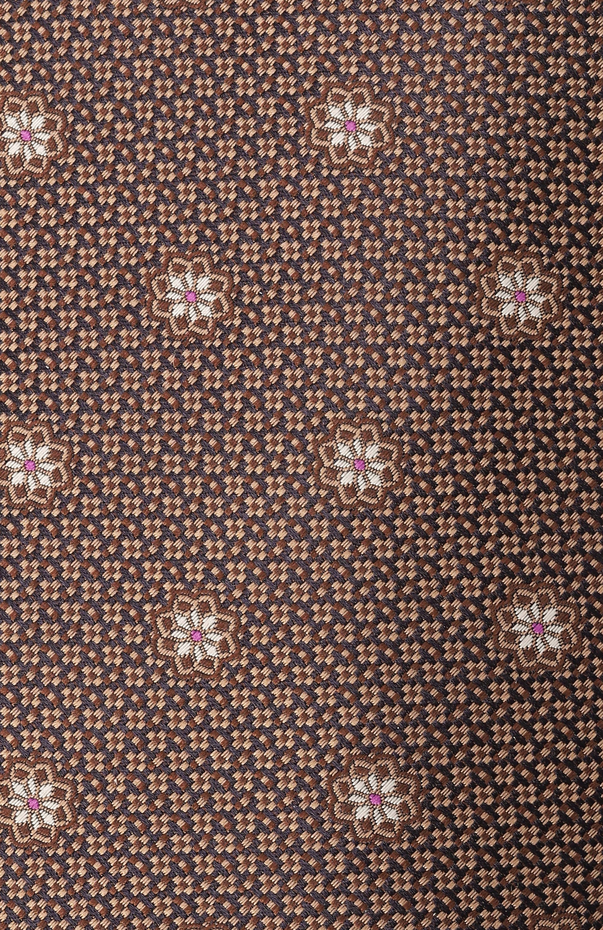 Шелковый галстук CANALI коричневого цвета по цене 23150 руб., арт. 18/HJ04492, фото 4 Шелковый галстук CANALI, арт. 18/HJ04492, фото 4