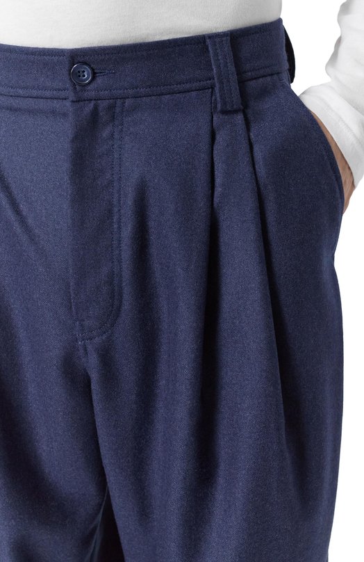 Кашемировые брюки MVST M25.1PM.T004 Синий  M25.1PM.T004 Фото 5