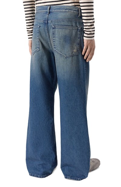 Джинсы ANN DEMEULEMEESTER синего цвета по цене 84550 руб., арт. B0013616/FA720, фото 4 Джинсы ANN DEMEULEMEESTER, арт. B0013616/FA720, фото 4