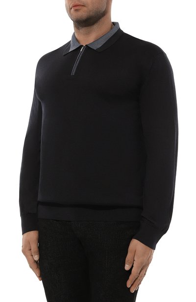 Поло из кашемира и шелка ZILLI, арт. KZP001M0330VBJS00/62, фото 3