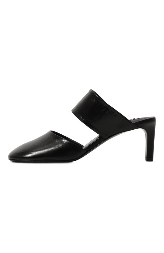 фото Кожаные мюли jil sander