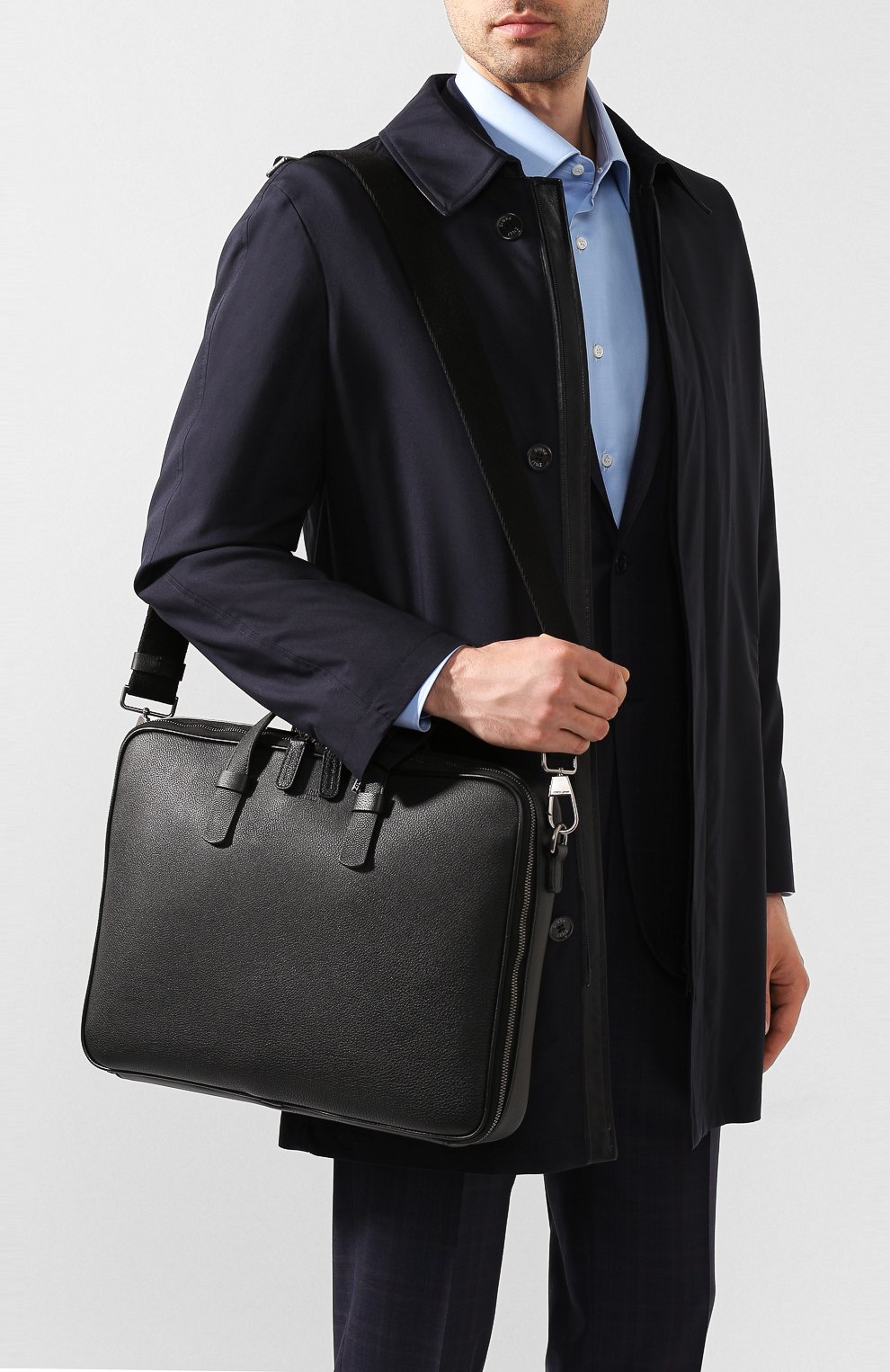 Кожаный портфель GIORGIO ARMANI, арт. Y2P251/YDZ1J, фото 5