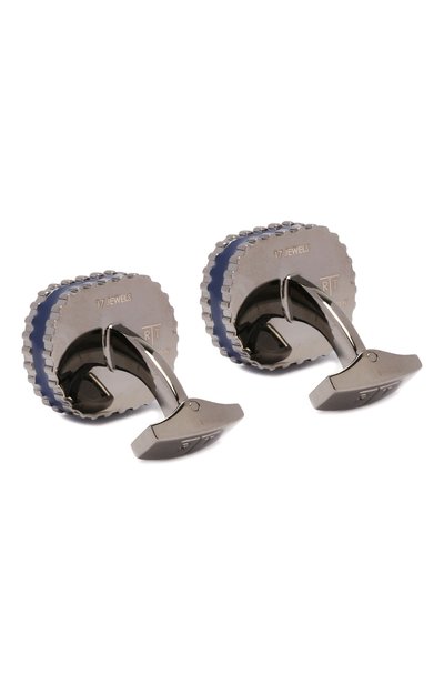 Запонки TATEOSSIAN синего цвета по цене 26400 руб., арт. CL7705, фото 2 Запонки TATEOSSIAN, арт. CL7705, фото 2