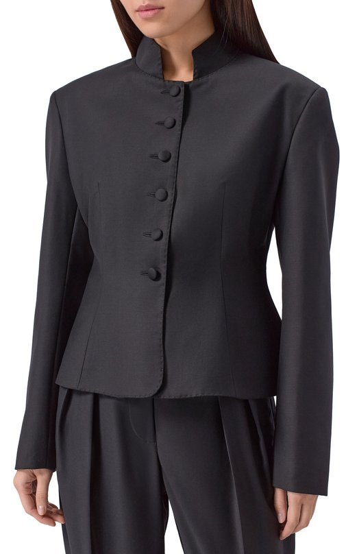 Шерстяной жакет Borne Bourgeois SW-JK-BO-1033 Чёрный  SW-JK-BO-1033 Фото 3