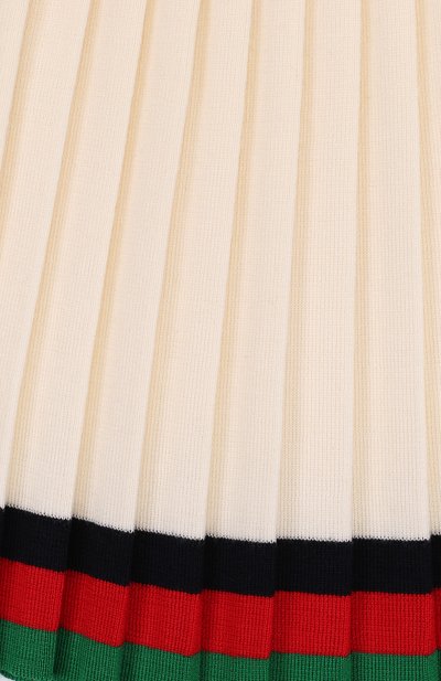 Плиссированная юбка из шерсти GUCCI, арт. 519020/X1634, фото 3