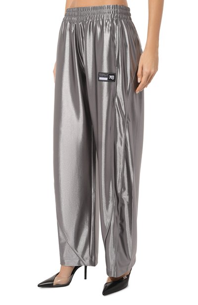 Брюки ALEXANDERWANG.T серебряного цвета по цене 79150 руб., арт. 4CC3244367, фото 3 Брюки ALEXANDERWANG.T, арт. 4CC3244367, фото 3