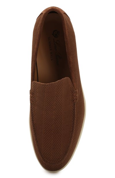 Текстильные лоферы summer walk LORO PIANA, арт. FAL0818, фото 5