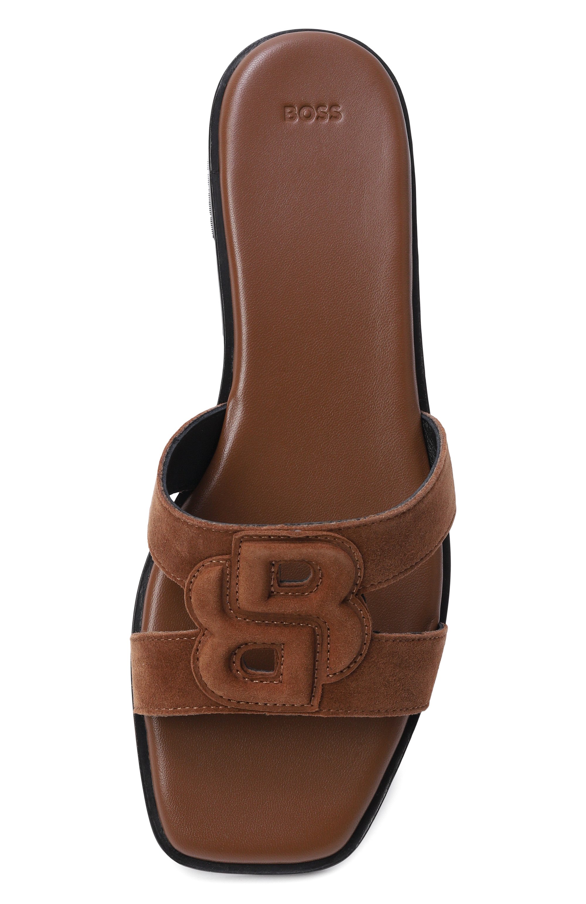 Замшевые шлепанцы charlize BOSS, арт. 50563333, фото 6