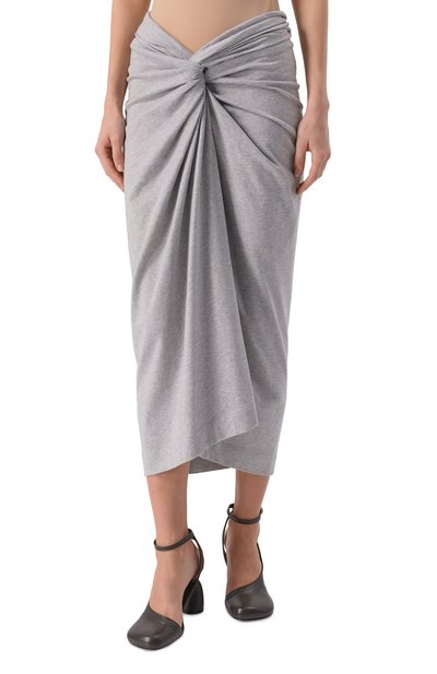 Хлопковая юбка DRIES VAN NOTEN, арт. 011112-2603-813, фото 3