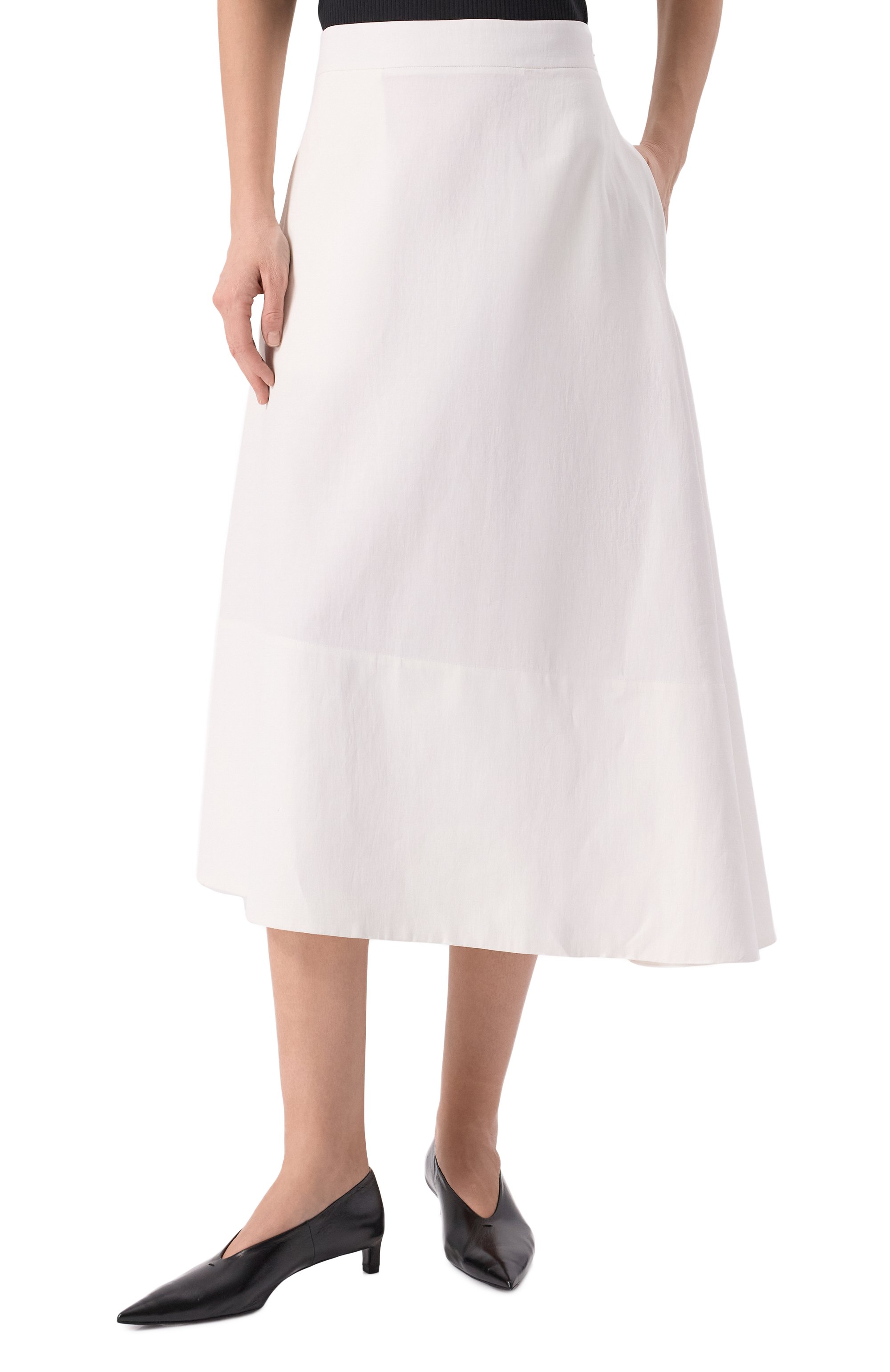 Льняная юбка JIL SANDER, арт. J04MA0006/J60001, фото 3