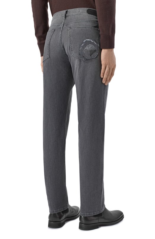 Джинсы Regular Stefano Ricci MST61R3130/T00829 Серый  MST61R3130/T00829 Фото 4