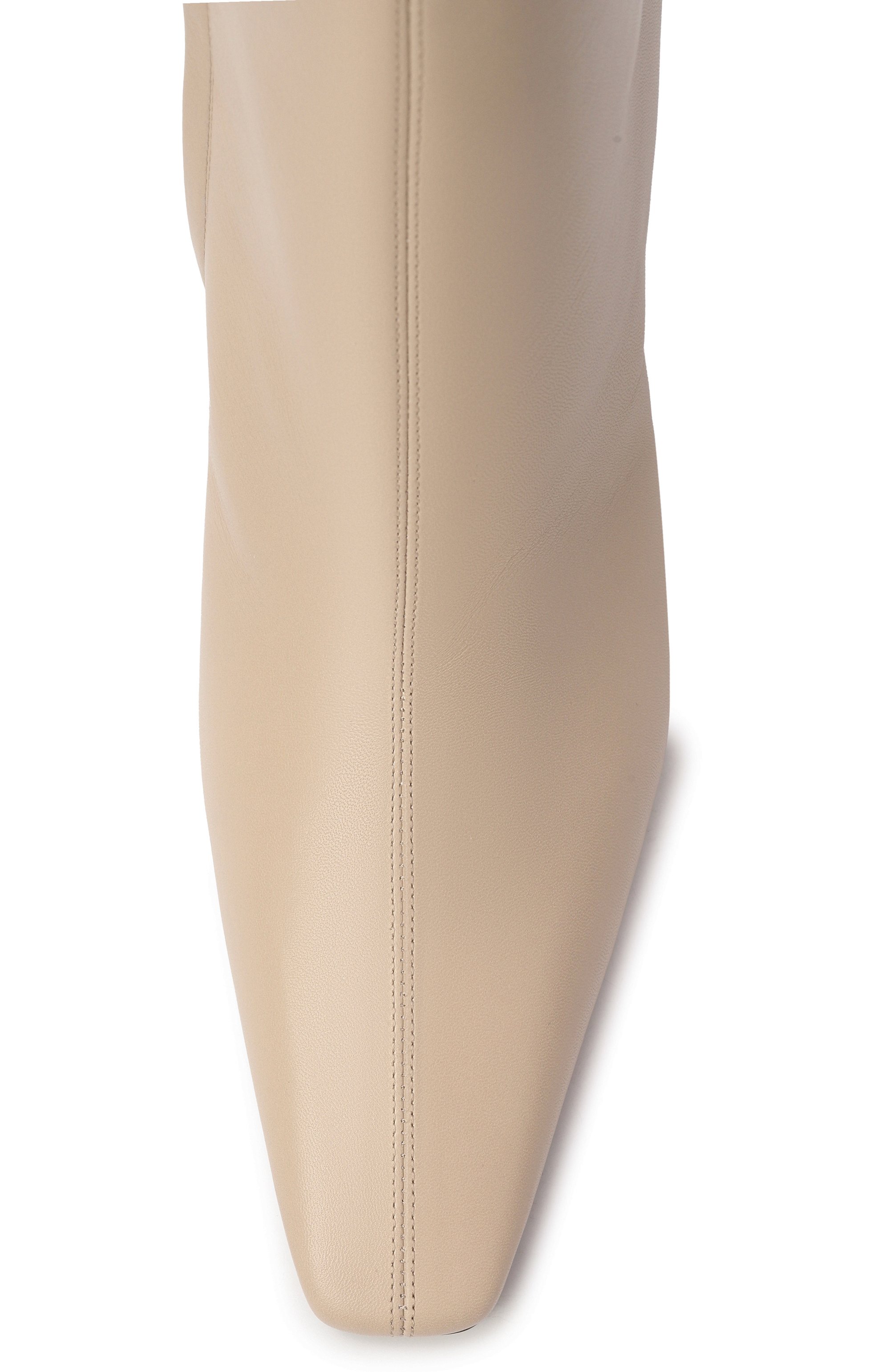 Кожаные ботильоны jill 95 SAINT LAURENT, арт. 839843/AAE7L, фото 6