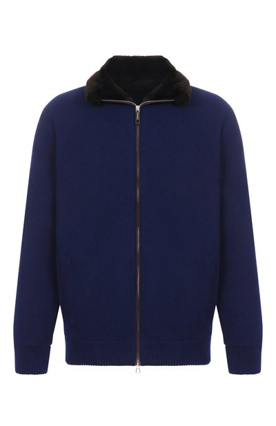 Мужской кашемировый бомбер с меховой подкладкой KANGRA, арт. 9150/09 02