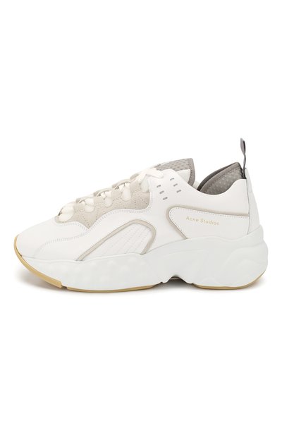 Кожаные кроссовки manhattan ACNE STUDIOS, арт. AD0004/W, фото 3