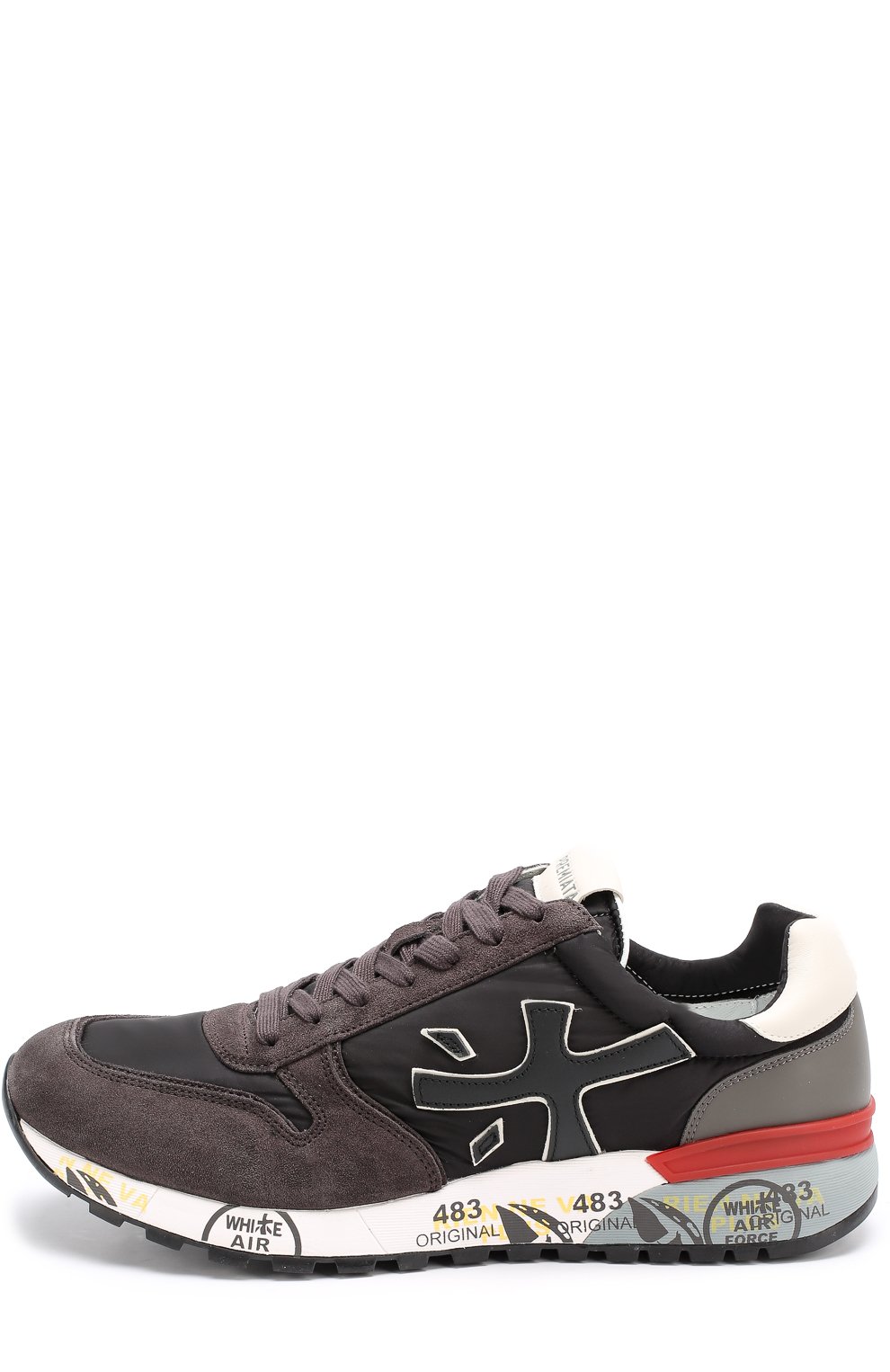 Комбинированные кроссовки mick на шнуровке PREMIATA, арт. MICK/VAR2343, фото 3