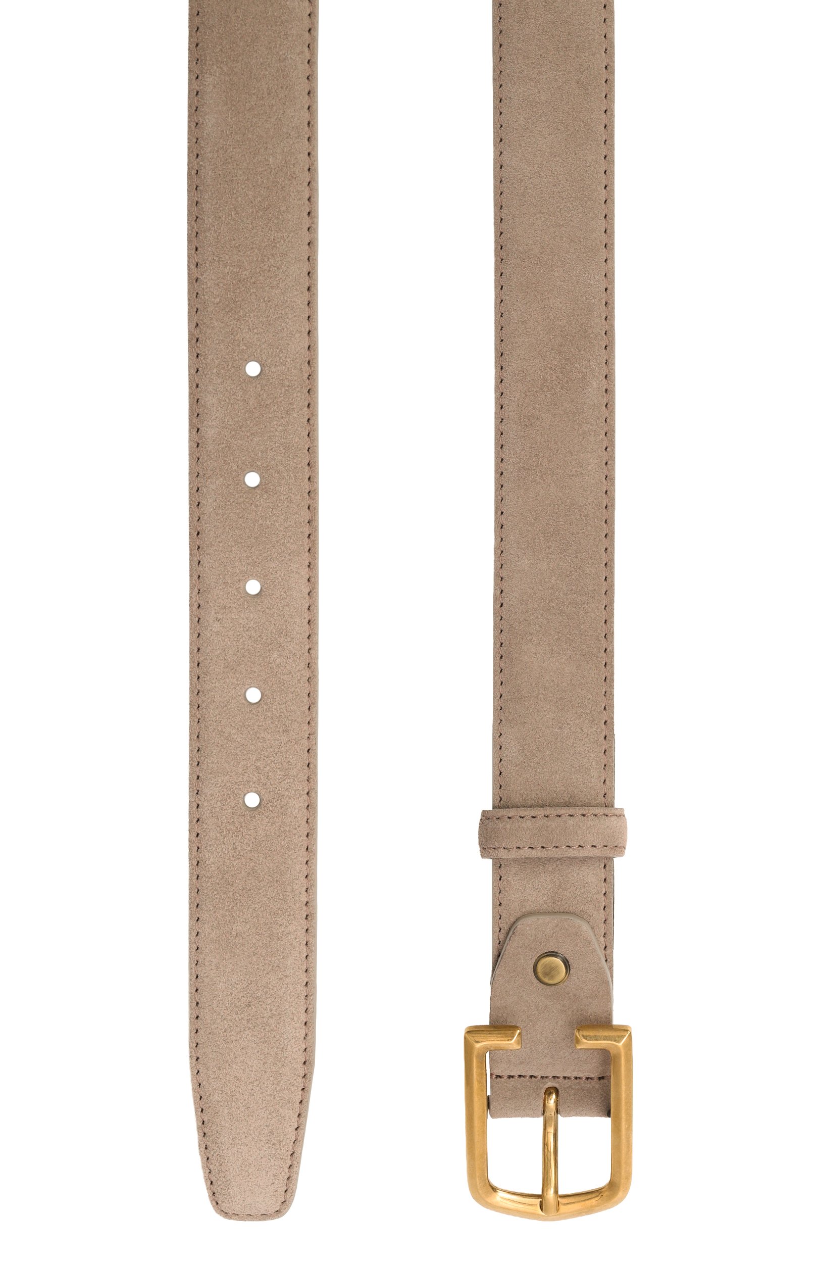 Замшевый ремень CORNELIANI светло-бежевого цвета по цене 54900 руб., арт. 28V312/2A20822, фото 3 Замшевый ремень CORNELIANI, арт. 28V312/2A20822, фото 3